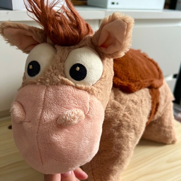 Disney Parks Pixar Toy Story Plush Bullseye 20" Pillow Pet Horse Stuffed AnimalD - Picture 4 of 4